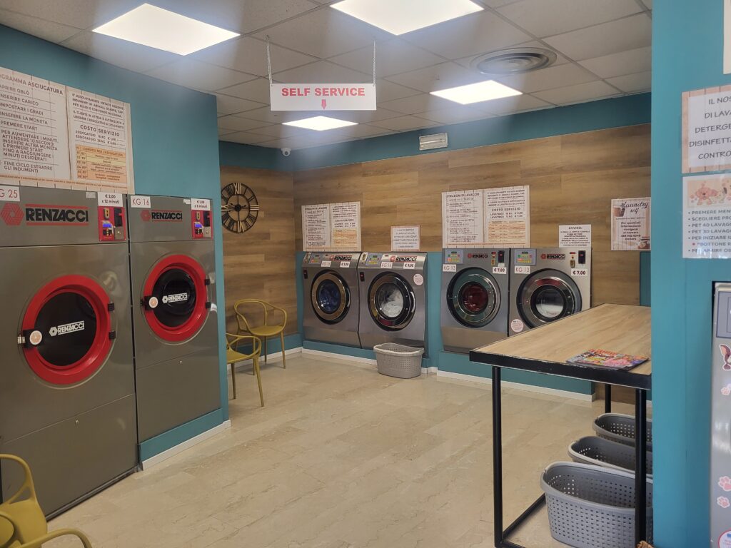 Lavanderia self service a Teramo
